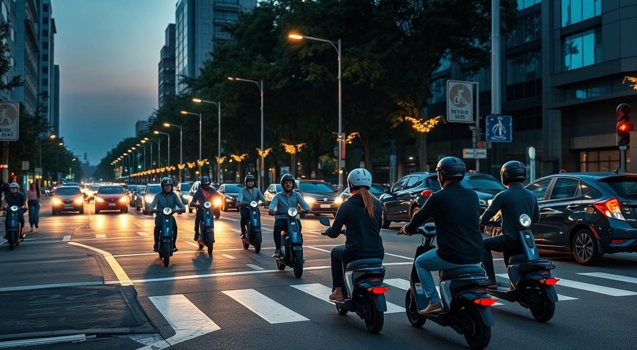 vožnja električnog trotineta